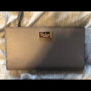 Gray Kate Spade Wallet